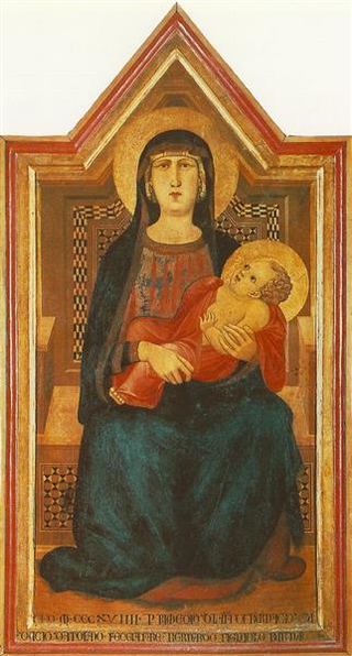 Мадонна Вико Л'Абате, 1319