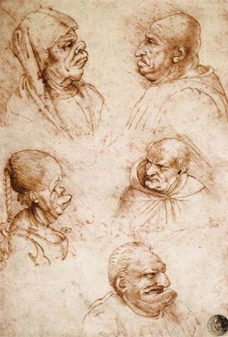 Пять гротескных голов, 1515