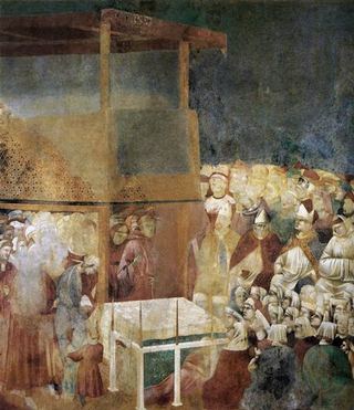 Канонизация Святого Франциска, 1300 - Джотто