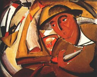 Торговец рыбой, 1911 - Владимир Татлин