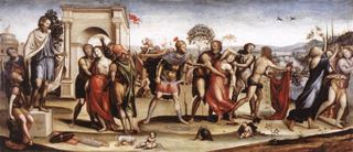 Похищение сабинянок, 1507 - Иль Содома