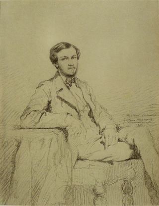 Портрет Эжена Лашера, 1852