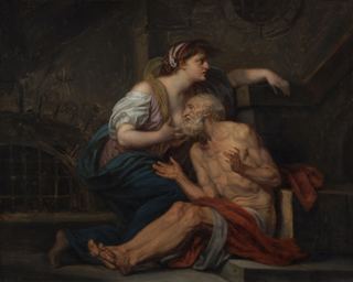 Римское милосердие, c.1767