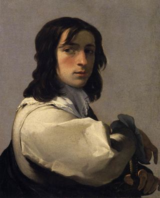 Портрет молодого человека, c.1640 - Эсташ Ле Сюёр