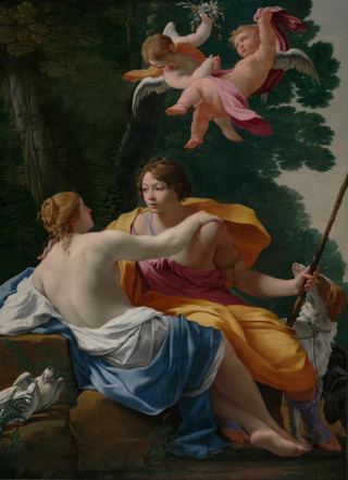 Венера и Адонис, c.1642