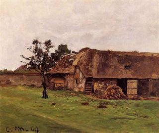 Ферма близ Онфлёра, 1864