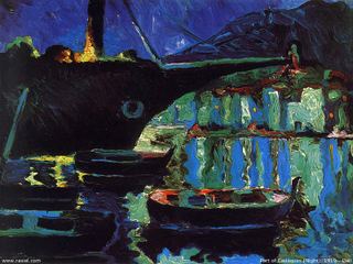 Порт Кадакес (Ночь), c.1918