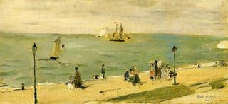 Пляж в Пти-Далле (он же «На пляже»), 1873