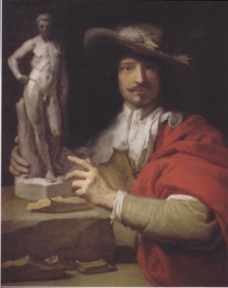 Портрет скульптора Николя Лебрена, 1635