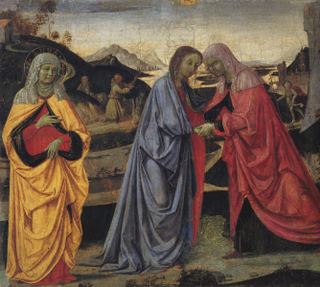 «Посещение» св. Анна Св. Иоанн Стигматы Св.Франциска, 1470 - 1473