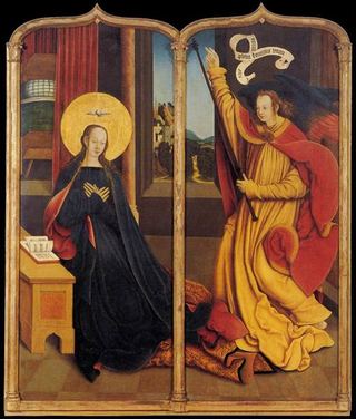 Благовещение, 1515 - 1520 - Бернхард Стригель