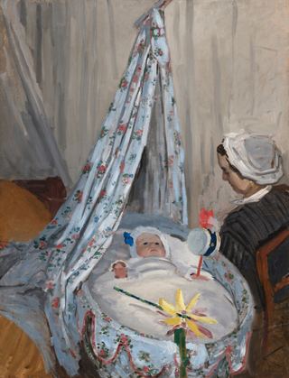 Колыбель - Камилла с сыном художника Жаном