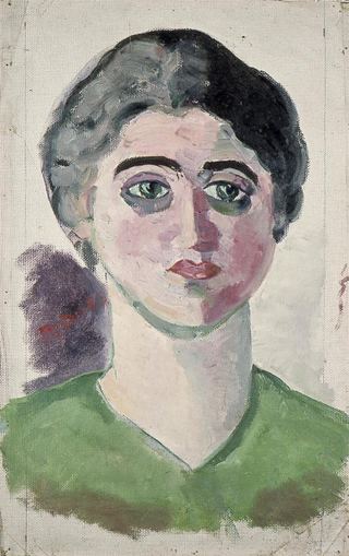 Портрет Лены Милиус, c.1915