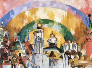 Небесный колокол, 1919 - Аристарх Лентулов