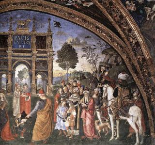 Диспут святой Екатерины (фрагмент), 1494