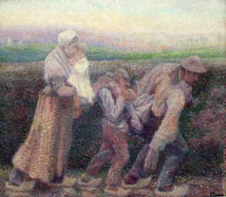После забастовки рабочих, 1890
