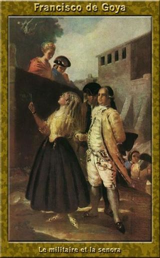 Военный и дама, 1778 - 1779