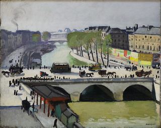 Ле Пон Сен-Мишель, 1908 год.