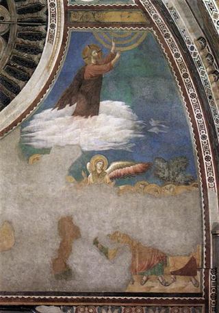 Вознесение Христа, c.1300 - Джотто