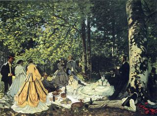 Обед на траве, 1865