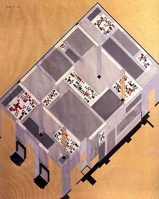 Проект чайной на первом этаже кафе Обетт, 1926