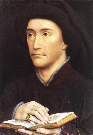 Мужчина держит книгу, c.1440 - c.1449