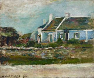Вход в кабаре Бретон, 1896