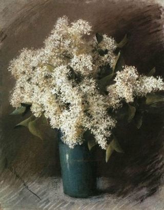 Белая сирень. 1895
