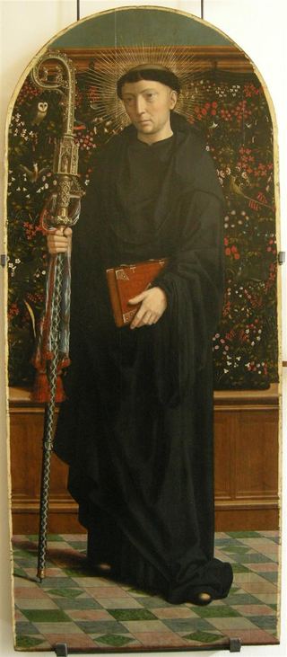 Полиптих Червары: Святой Мауро, 1506 - Жерар Давид