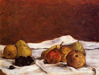 Груши и виноград, 1875