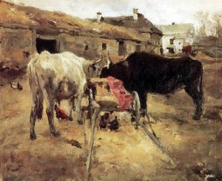 Волы. 1885