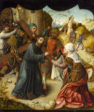 Несение креста со святой Вероникой, c.1510