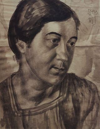 Портрет жены художника. 1913