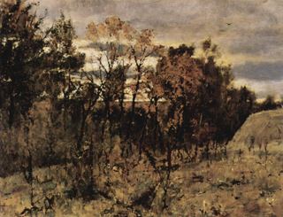 Осенний вечер .Домотканово, 1886