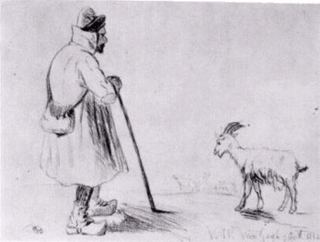Стадо коз, 1862