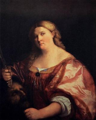 Юдифь с головой Олоферна, c.1523 - Пальма Веккьо
