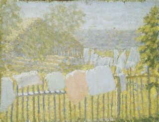 Белье на заборе, 1903
