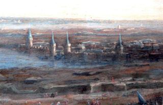 Вход в гавань Ла-Рошели Клод Лоррен, 1631