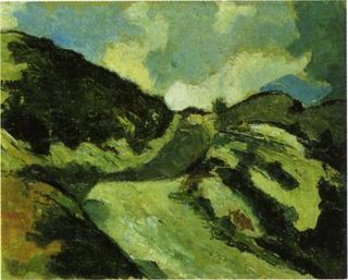 Пейзаж с дюнами, c.1912
