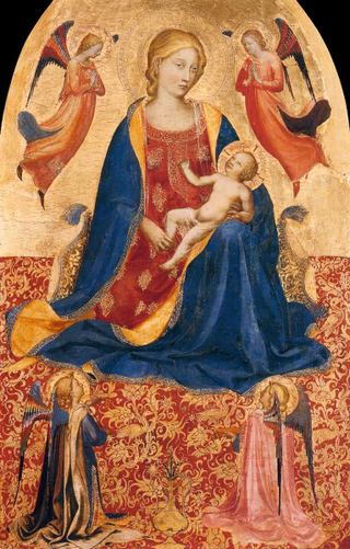 Мадонна Смирения, c.1418 - Фра Анджелико