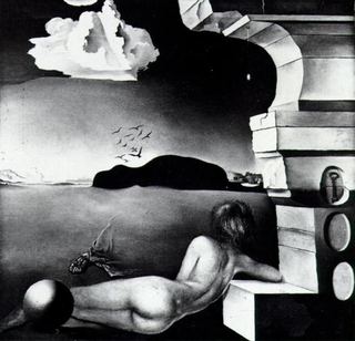Обнаженная на равнине Росас, 1942