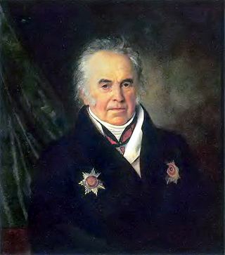 Портрет В. С. Шереметева. 1825 Х.