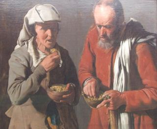 Едоки каши, c.1622 - c.1625 - Жорж де ла Тур