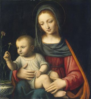 Мадонна с гвоздикой, c.1515