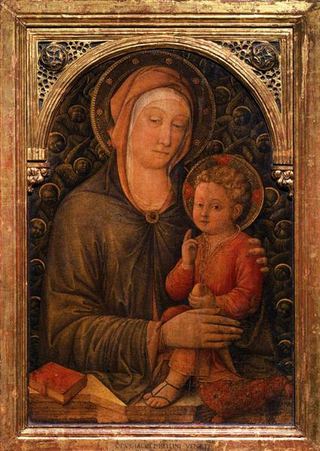 Богоматерь с Младенцем, c.1455