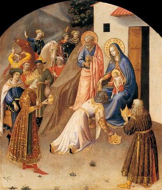 Поклонение волхвов, 1423 - 1424 - Фра Анджелико