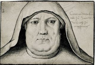 Конрад Мерлин, бенедиктинский аббат Ортизеи и Афры, Аугсбург, 1500
