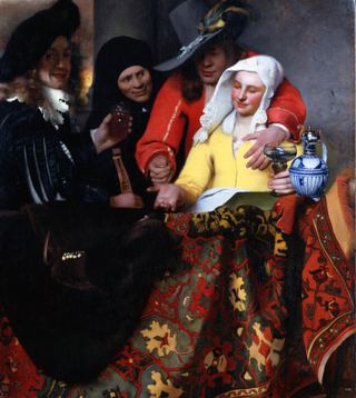 Сводница, 1656 - Иоганн Вермеер