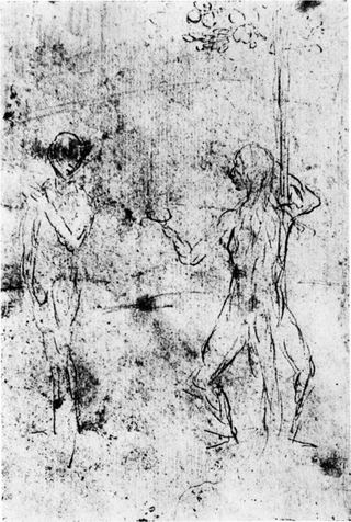 «Искушение» Евы «змеем», c.1485 - 1490