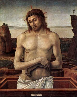 Мертвый Христос во гробе, c.1460